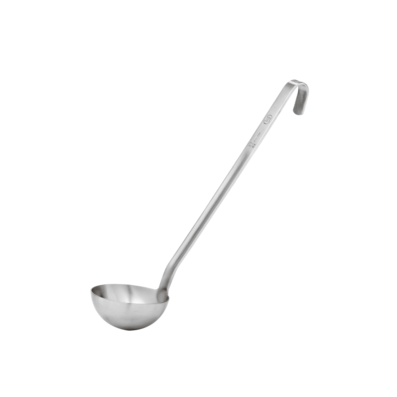 Mestolo inox unipezzo cm.8