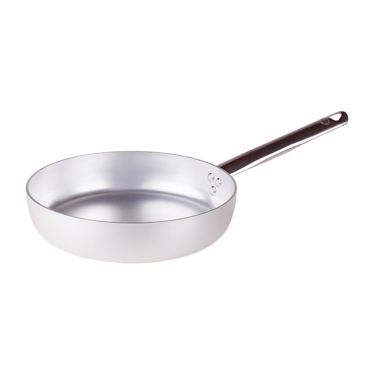 Padella dritta friggere alluminio cm.32