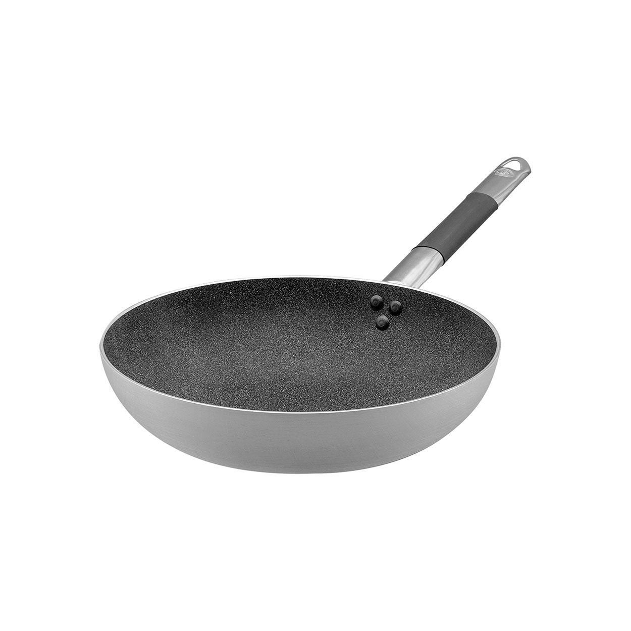 Padella svasata alta un manico shark skin cm.40