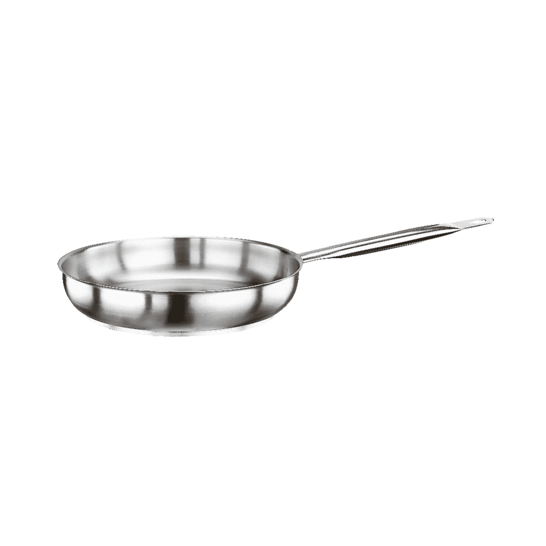 Padella un manico series 1000 inox cm.32