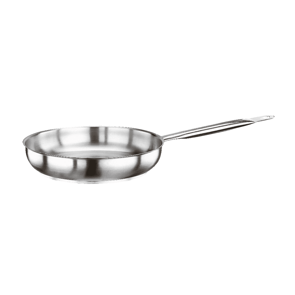 Padella un manico series 1000 inox cm.36