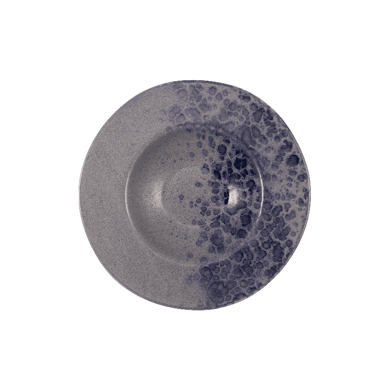 Pasta bowl phobos grigio/blu cm.28,5