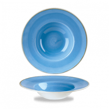 Pasta bowl stonecast cornflower blue cm.24