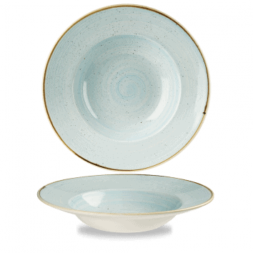 Pasta bowl stonecast duck egg blue cm.28