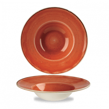 Pasta bowl stonecast spiced orange cm.24