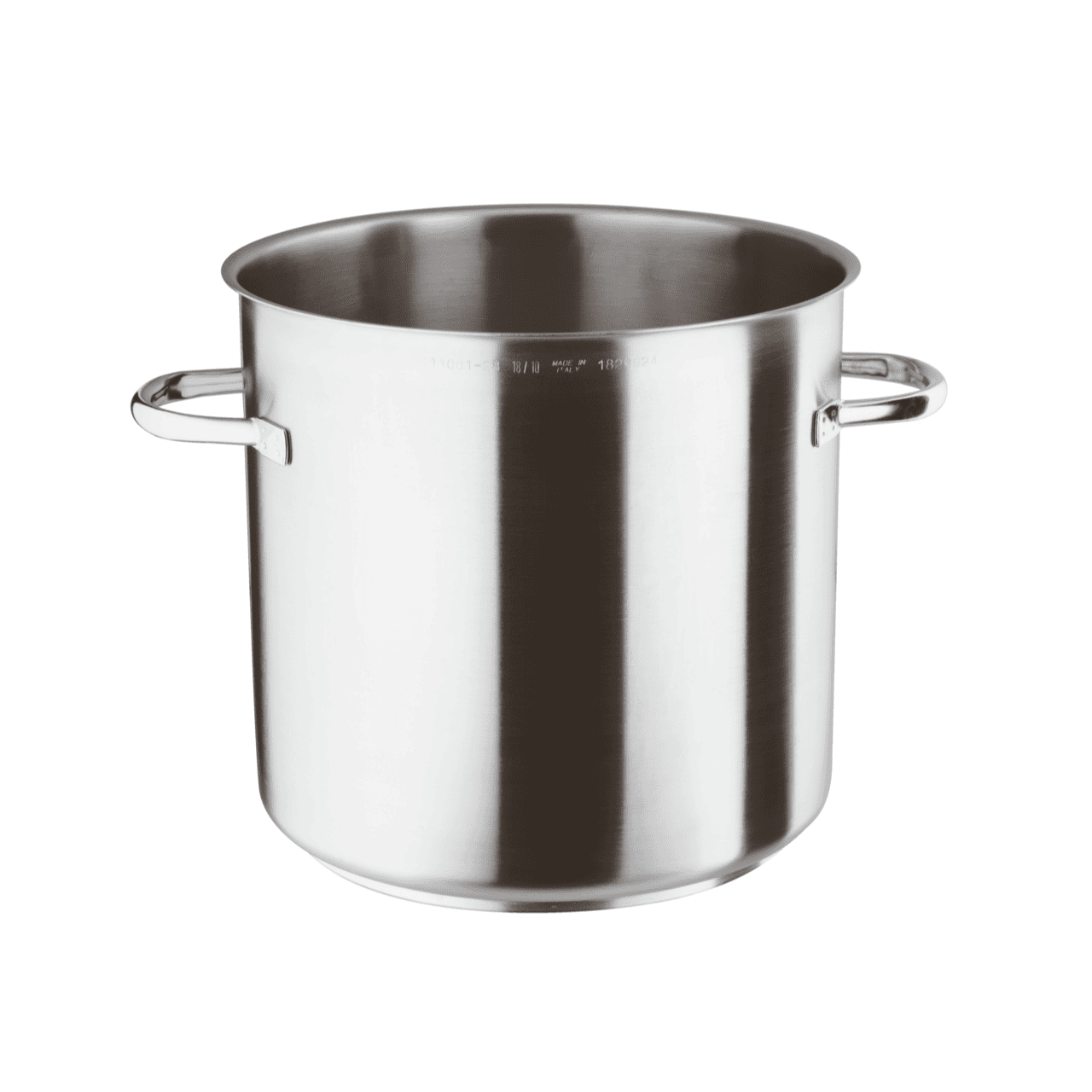 Pentola alta due maniglie series 1000 inox cm.40