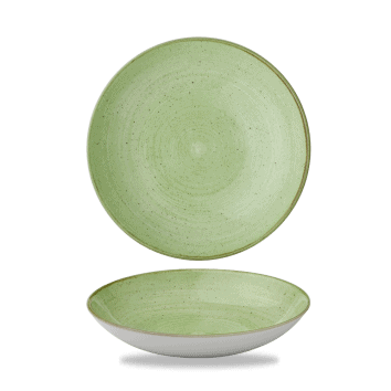 Piatto fondo bowl coupe stonecast sage green cm.18,2