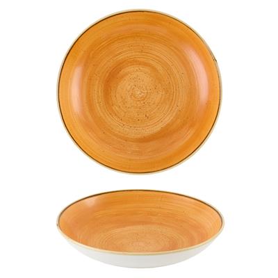 Piatto fondo bowl coupe stonecast tangerine cm.24,8