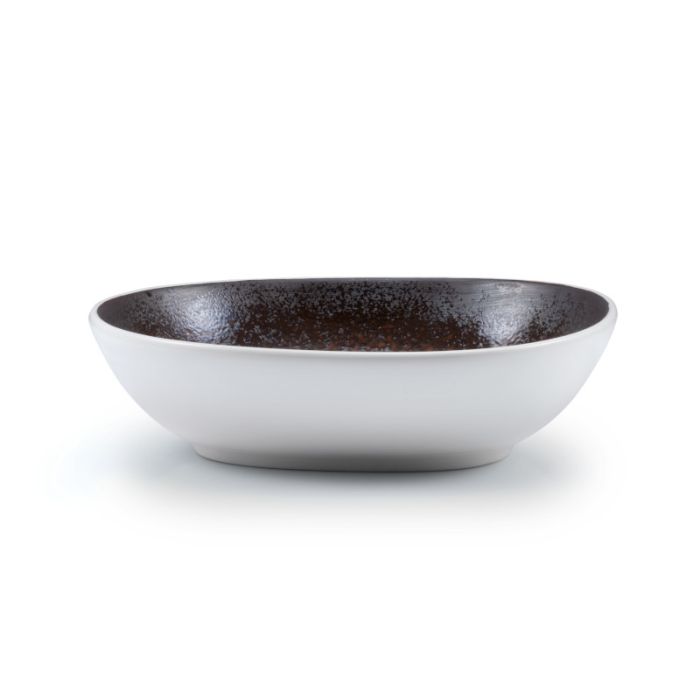 Piatto fondo estia blu cm.19×17,5