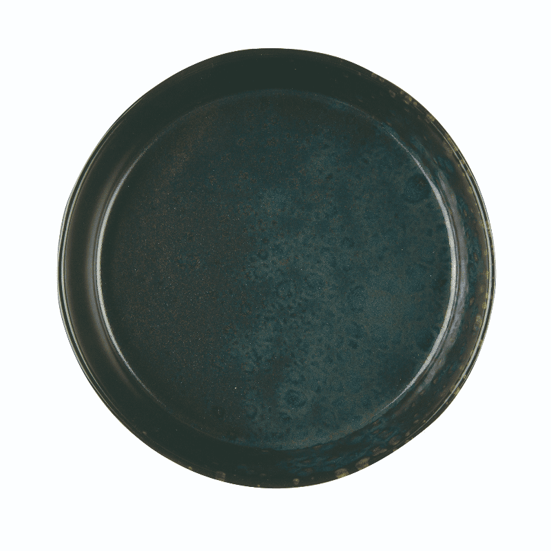 Piatto fondo phobos nero cm.18