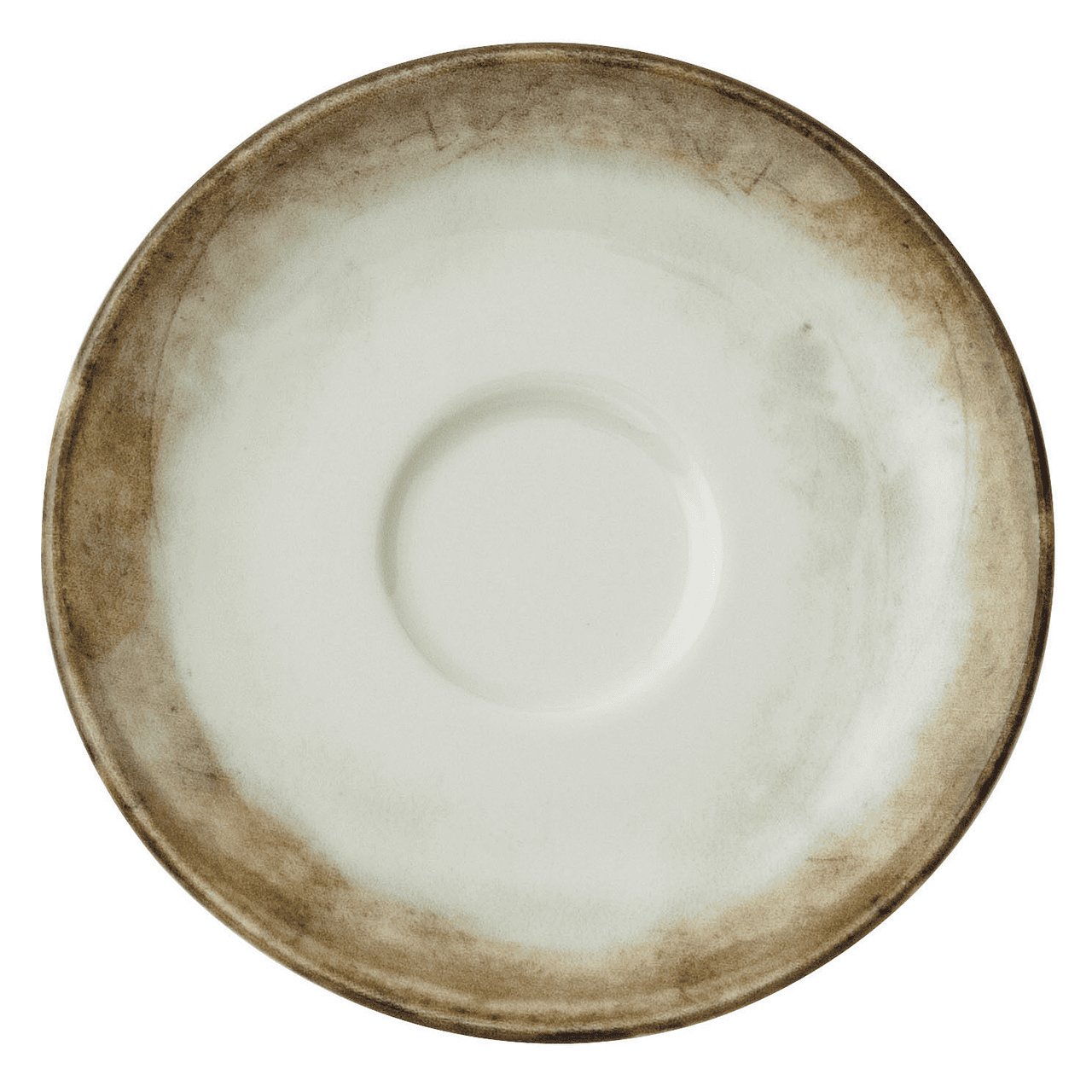 Piatto per caffe’ shade earth cm.12