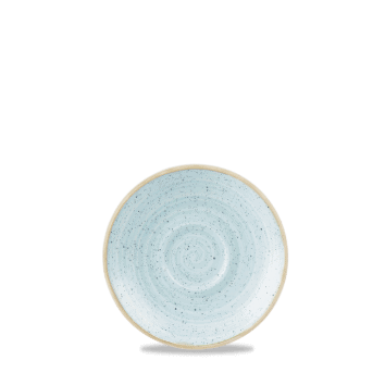 Piatto per tazza espresso stonecast duck egg blue cm.11,8