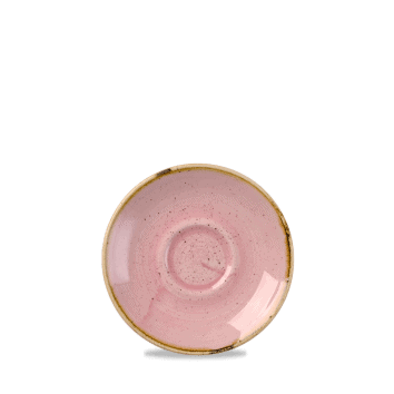 Piatto per tazza espresso stonecast petal pink cm.11,8
