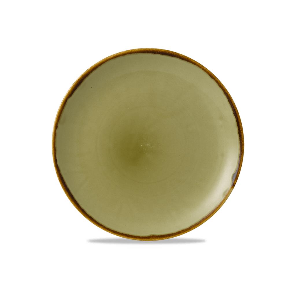 Piatto piano coupe harvest green cm.26