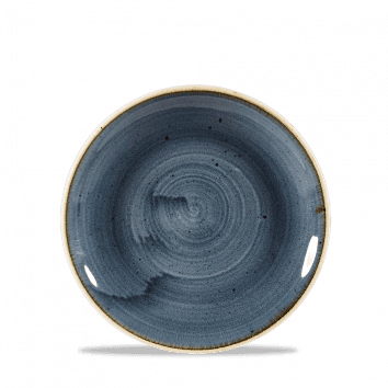 Piatto piano coupe stonecast blueberry cm.16,5