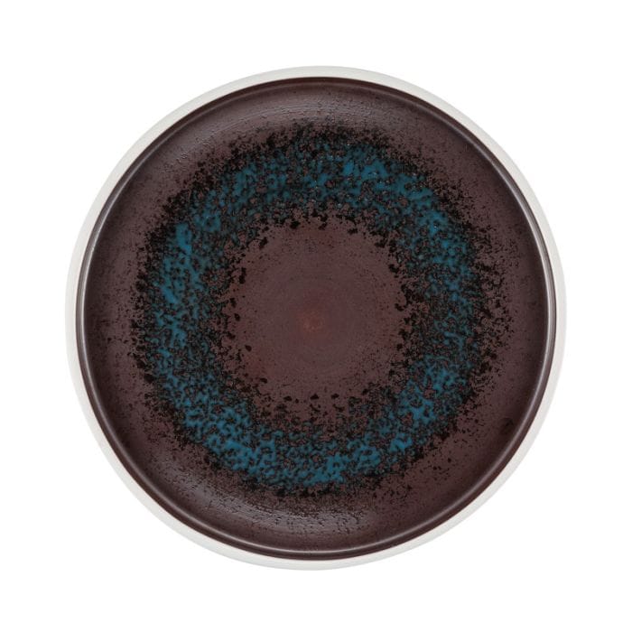 Piatto piano estia blu cm.22,5