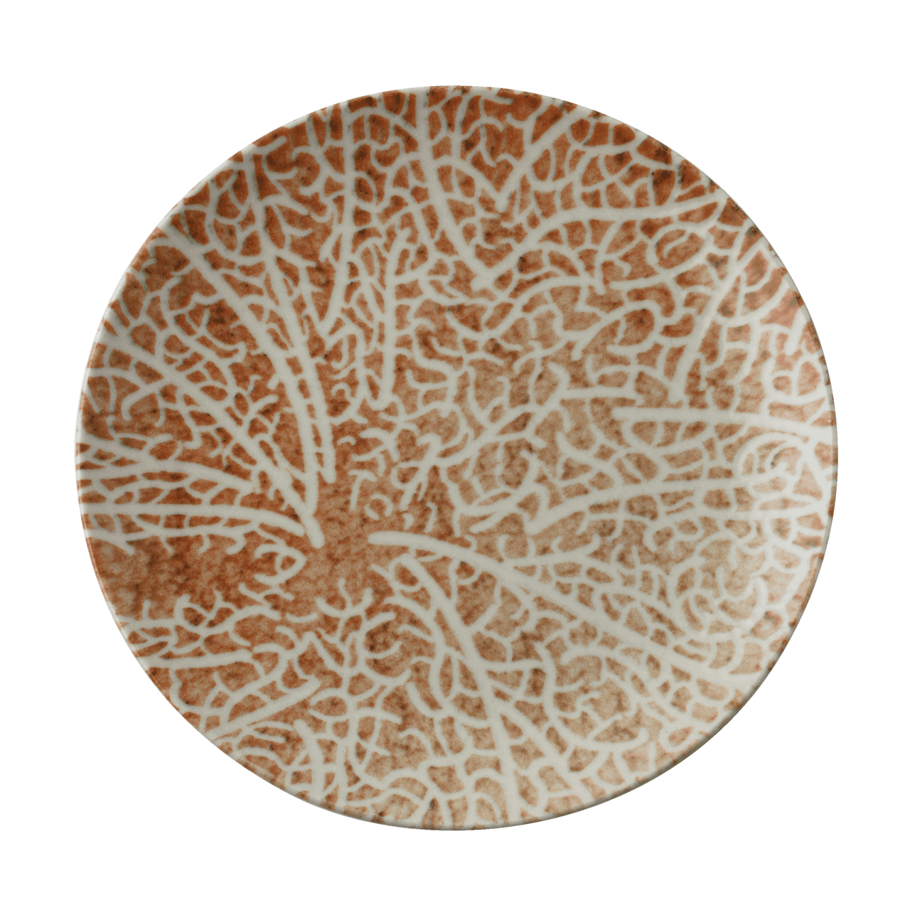 Piatto piano nature essence arancione cm.20