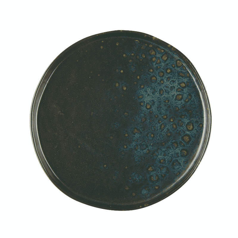 Piatto piano phobos nero cm.15