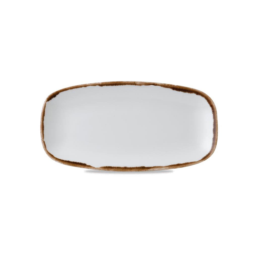 Piatto rettangolare oblong chef harvest natural cm.35,5×18,9