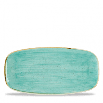 Piatto rettangolare oblong chef stonecast mint cm.29,8×15,3