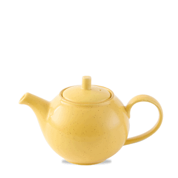 Teiera con coperchio stonecast mustard seed yellow cl.42,6