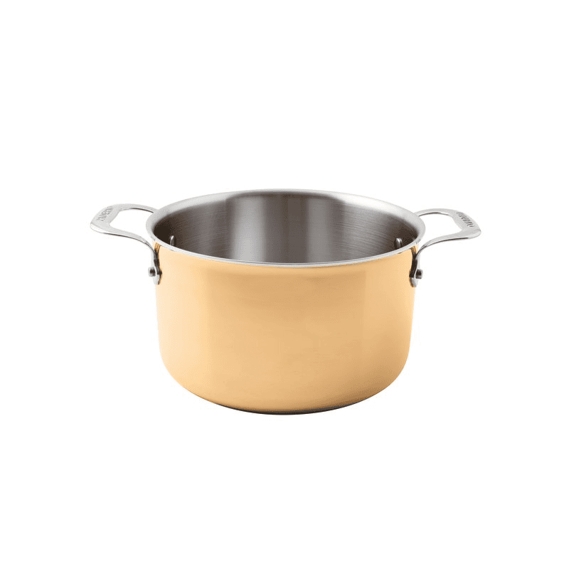 Casseruola alta due maniglie series 15600 rame 3-ply cm.20