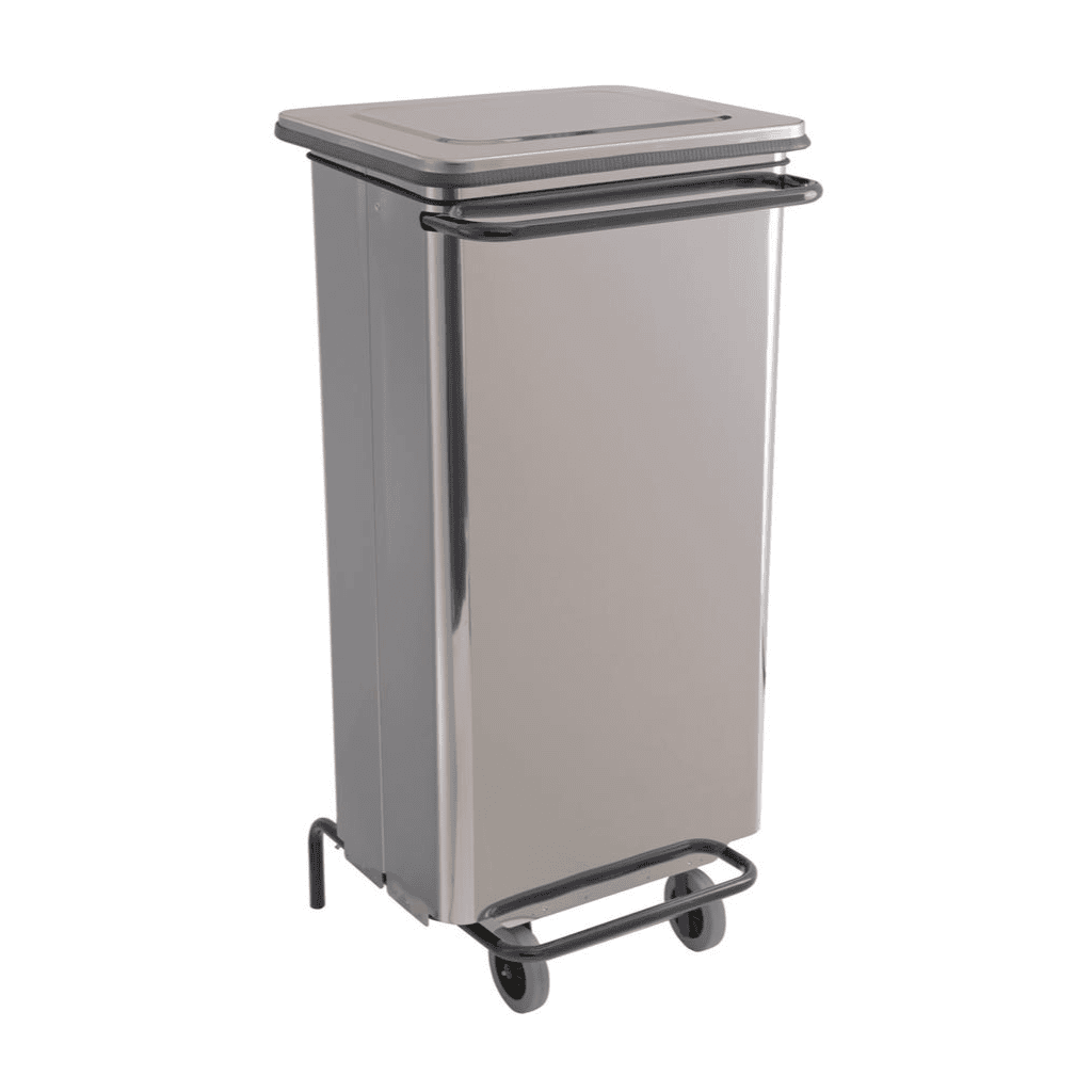 Contenitore a pedale inox lt.110
