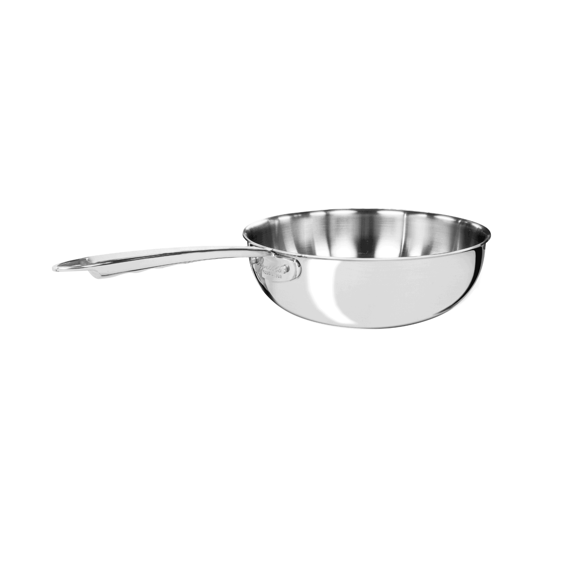 Padella mantecare un manico alu-inox 1907 cm.28