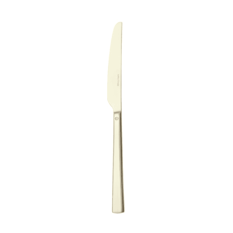 Coltello frutta cream antique pvd champagne