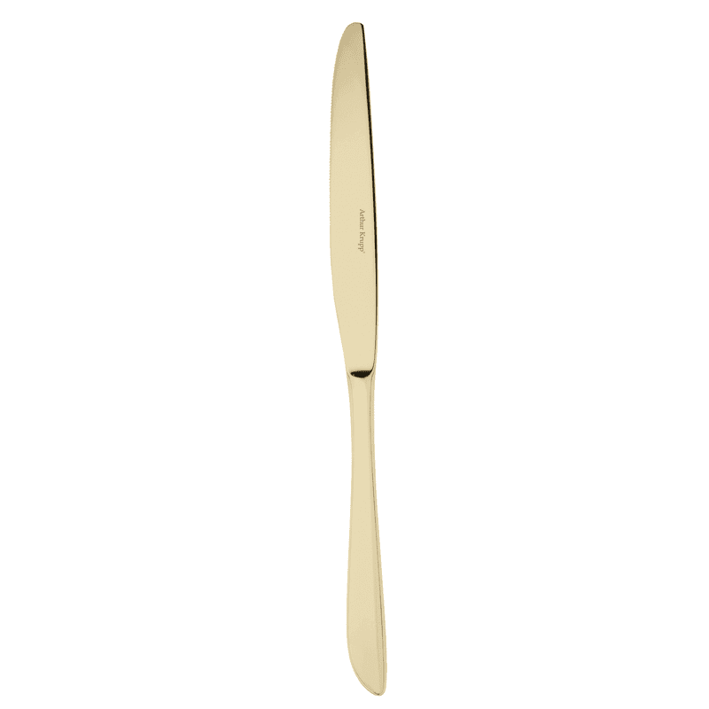 Coltello tavola feel pvd champagne