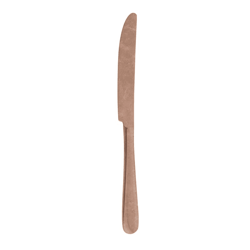 Coltello tavola monika vintage pvd copper