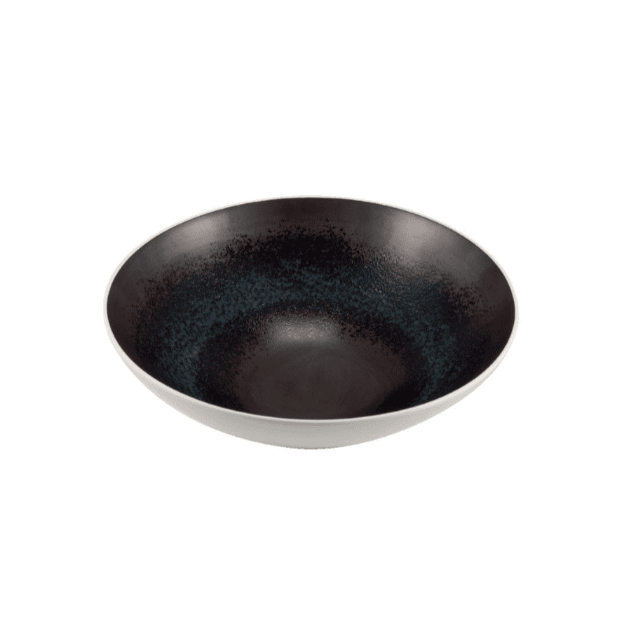Coppa rotonda alta estia blu cm.30