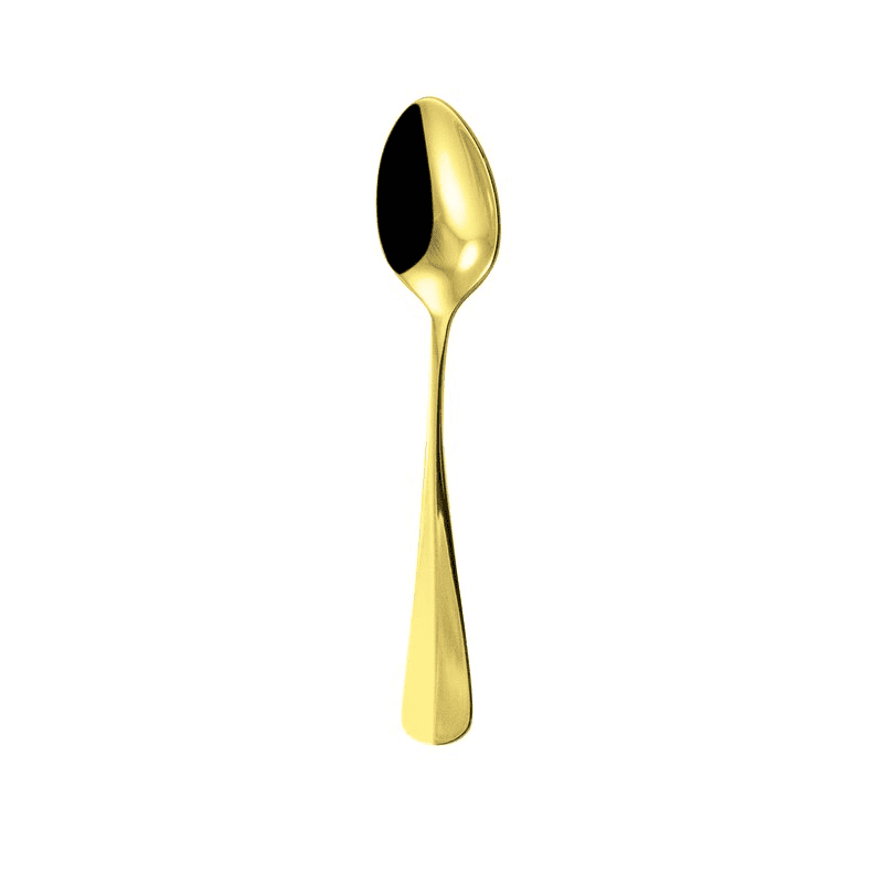 Cucchiaino espresso baguette pvd gold