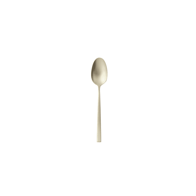 Cucchiaino moka/espresso cream antique pvd champagne
