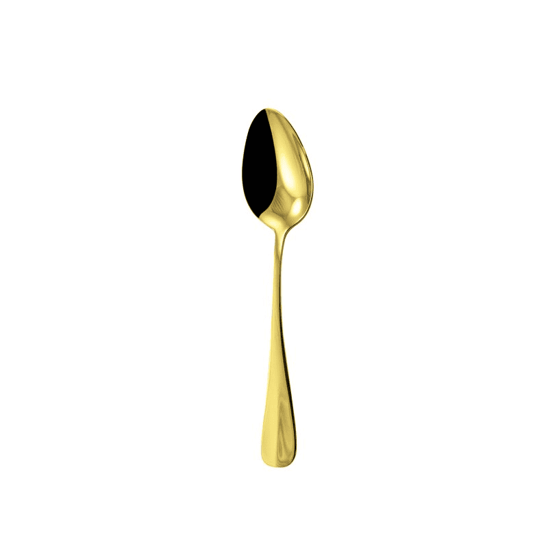 Cucchiaio frutta baguette pvd gold
