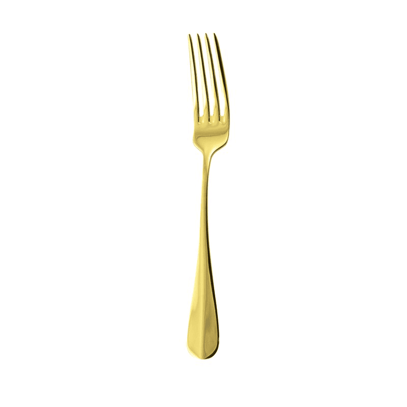 Forchetta tavola baguette pvd gold