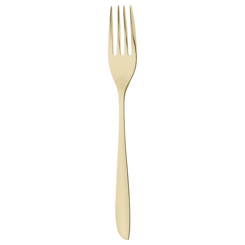 Forchetta tavola feel pvd champagne