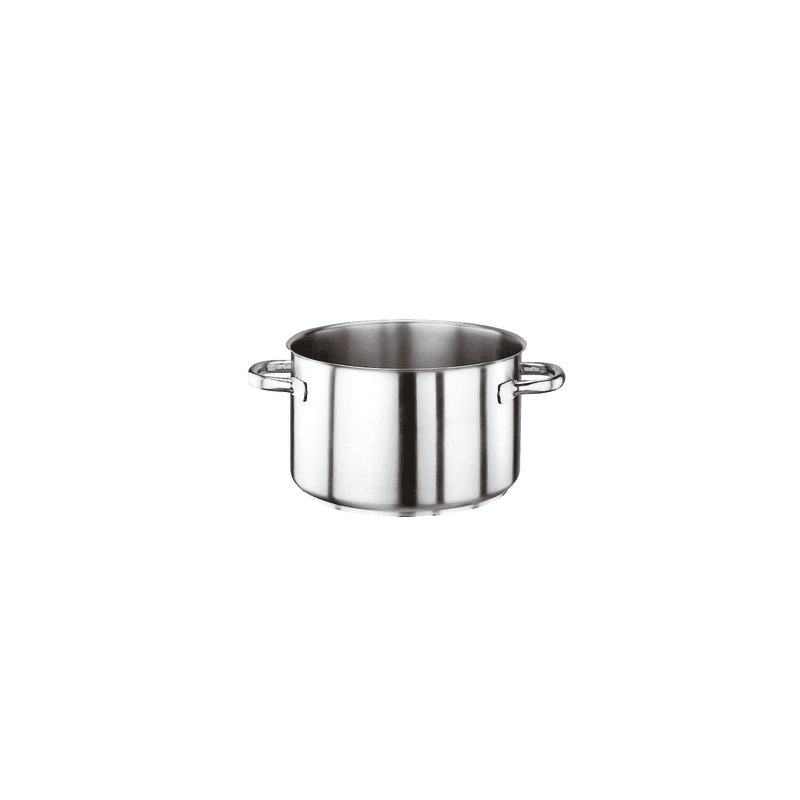 Casseruola alta due maniglie series 1000 inox cm.16