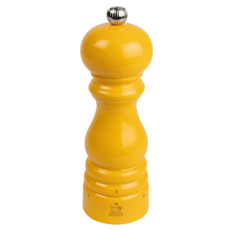 Macinapepe parisrama faggio laccato giallo peugeot cm.18