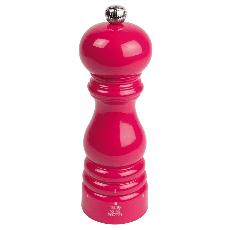 Macinapepe parisrama faggio laccato rosa bonbon peugeot cm.18