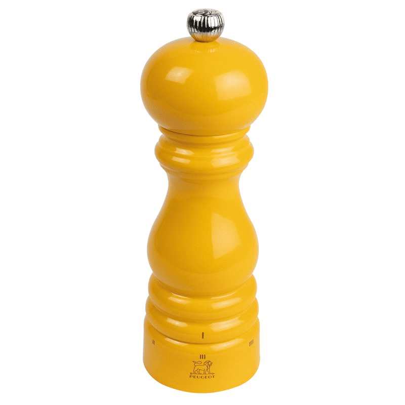 Macinasale parisrama faggio laccato giallo peugeot cm.18