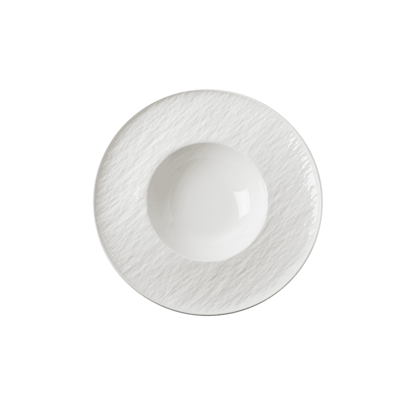Piatto pasta bowl touch me falda effetto pietra cm.26