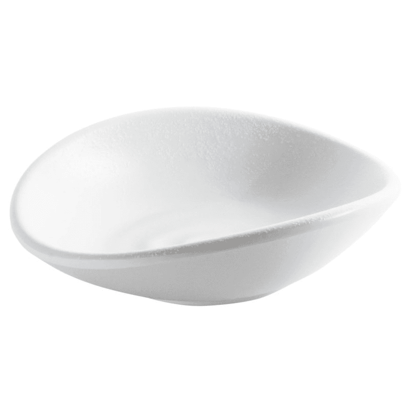Ciotolina ovale fonda thara melamina bianca cm.13×11