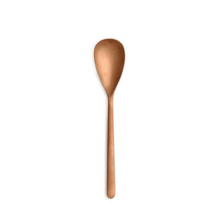 Cucchiaio frutta canada vintage copper