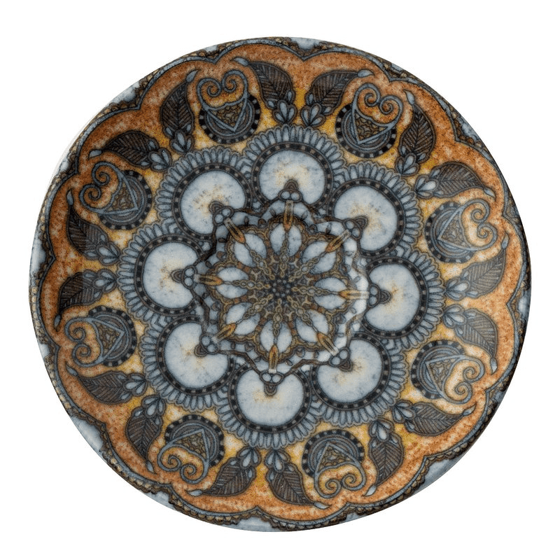 Piattino per tazza caffe’ mandala cm.12