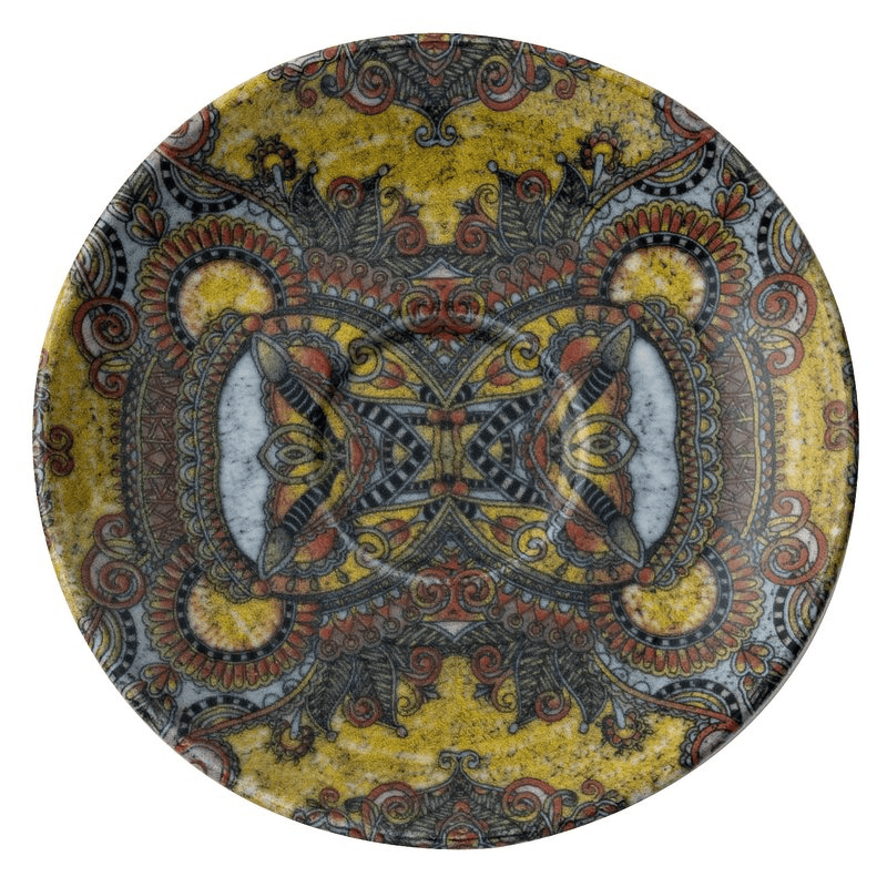 Piattino per tazza caffe’ mandala cm.12