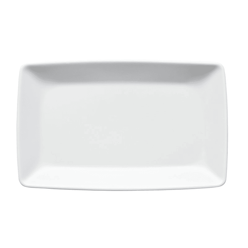 Piatto piano rettangolare omnia cm.18×11