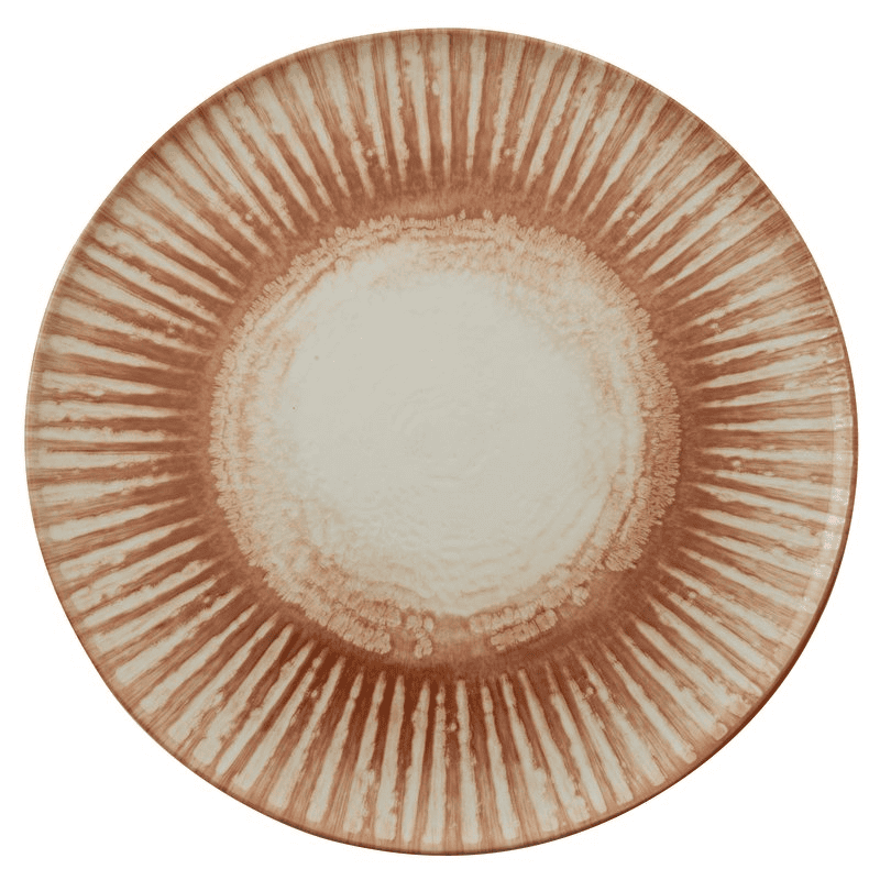 Piatto pizza sunlight red cm.32