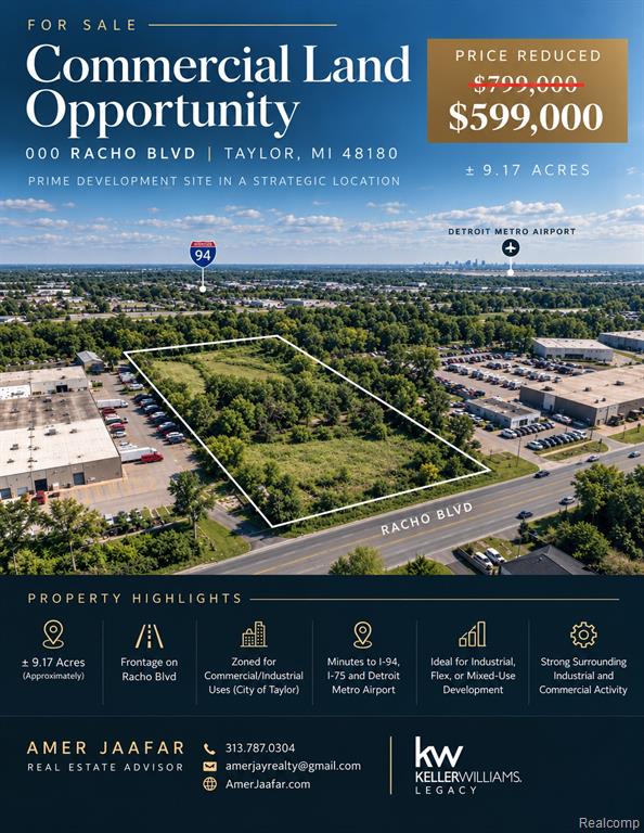 Property photo for 000 Racho Blvd, Taylor, MI 48180