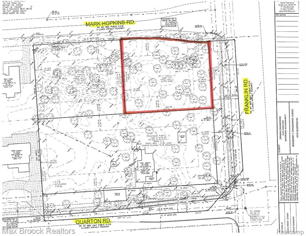 Property photo for 0000 Mark Hopkins Rd, Bloomfield Hills, MI 48302